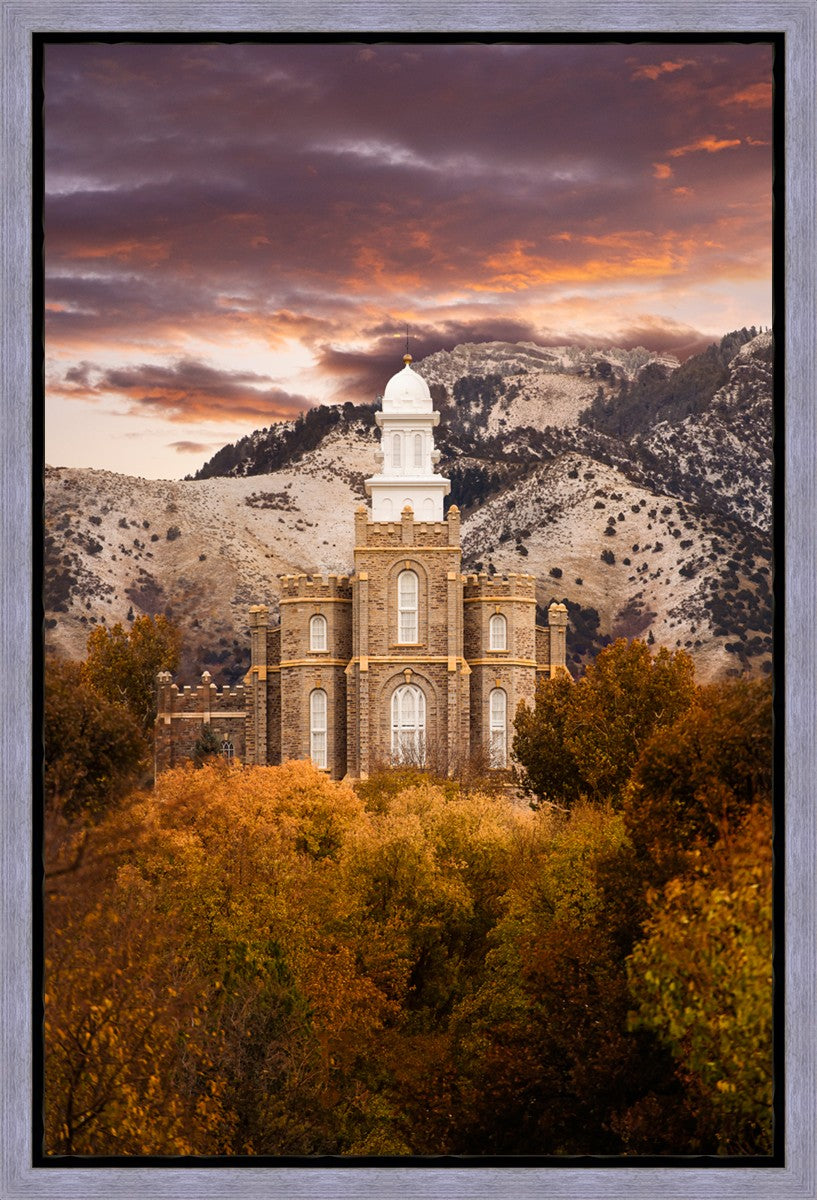 Logan Utah Fall Sunrise