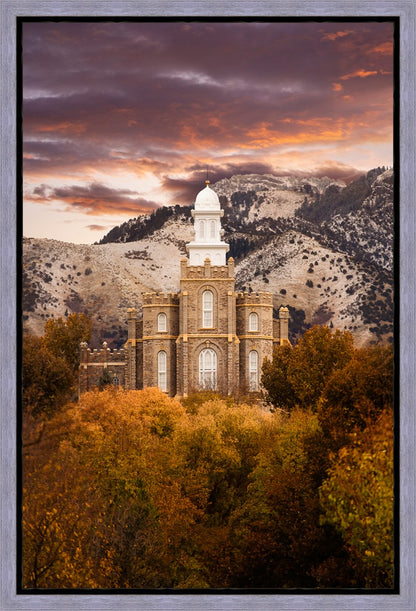 Logan Utah Fall Sunrise