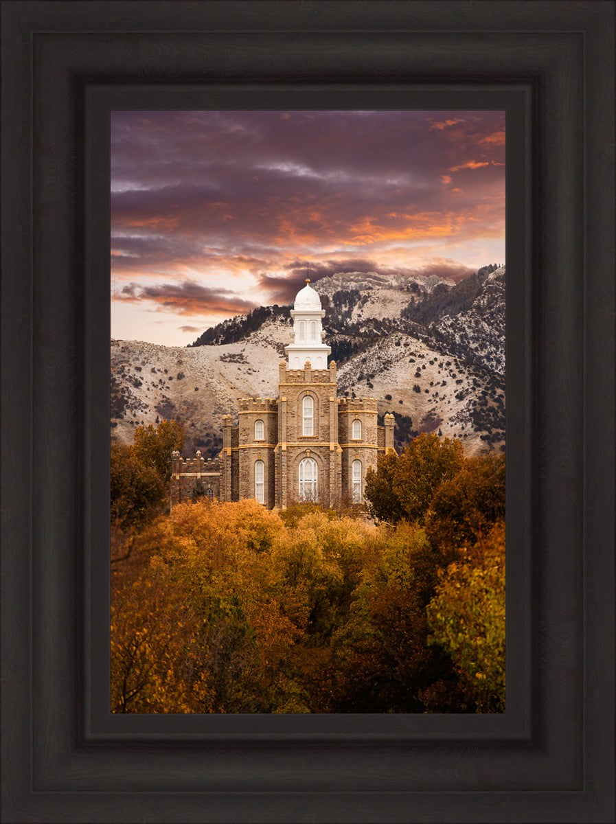 Logan Utah Fall Sunrise