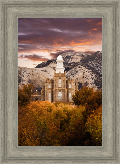 Logan Utah Fall Sunrise