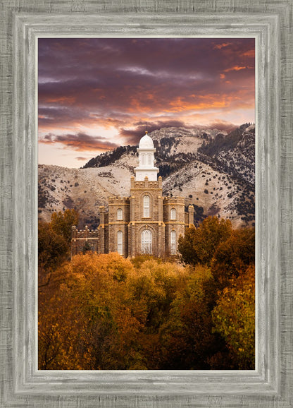 Logan Utah Fall Sunrise