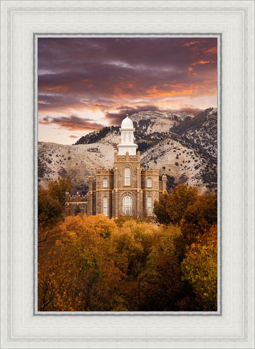 Logan Utah Fall Sunrise