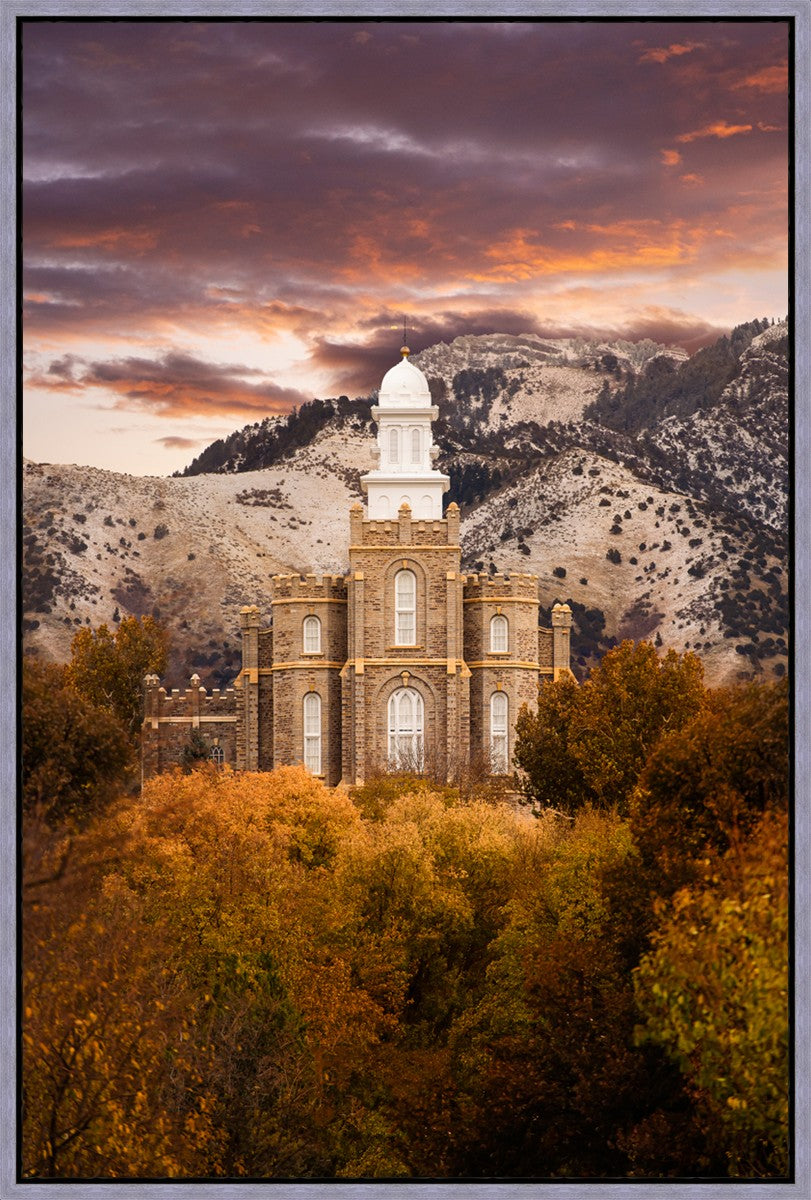 Logan Utah Fall Sunrise