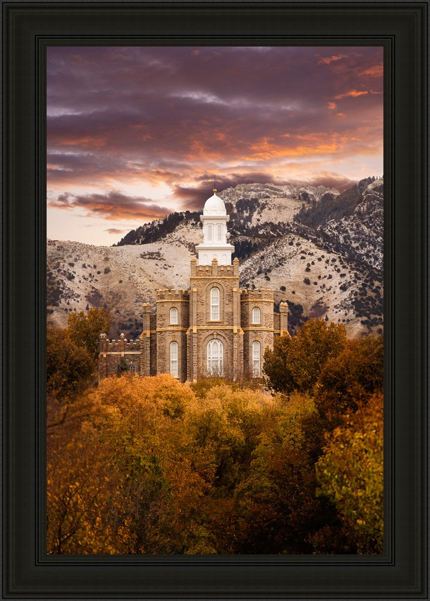 Logan Utah Fall Sunrise