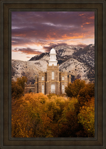 Logan Utah Fall Sunrise