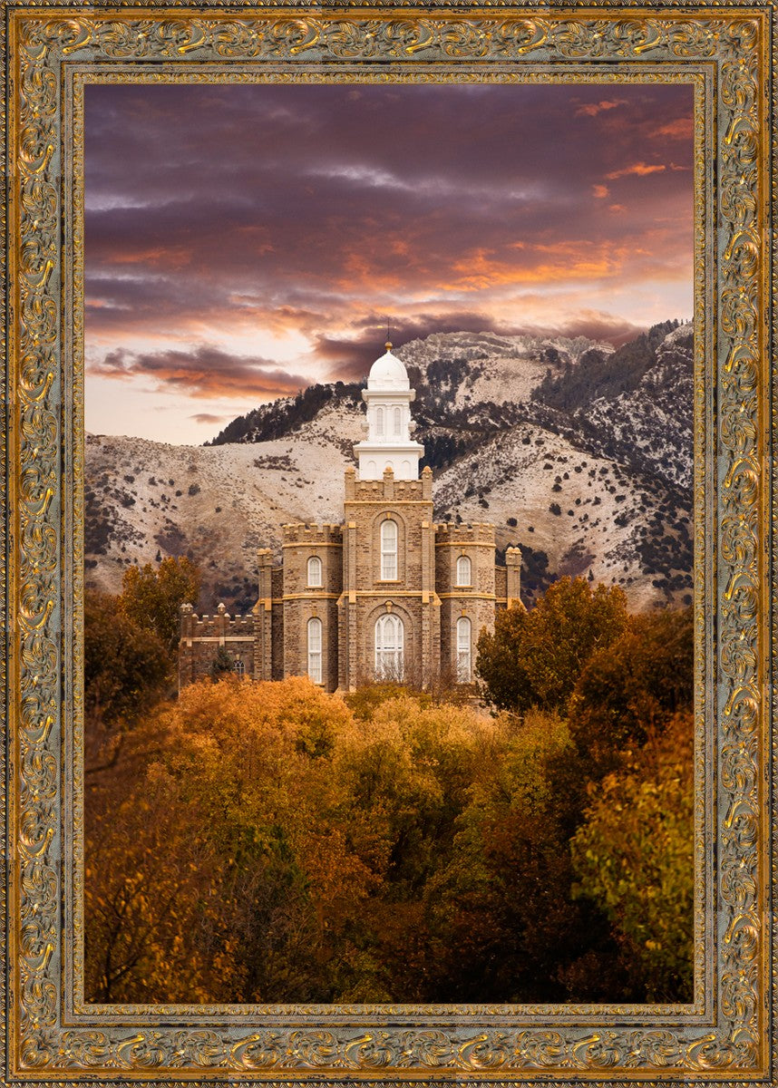 Logan Utah Fall Sunrise