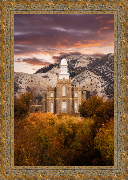 Logan Utah Fall Sunrise