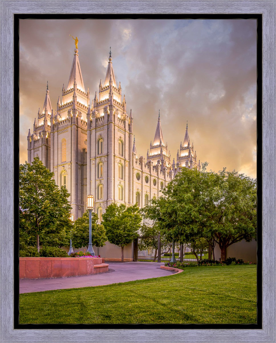 Salt Lake City Utah Eternal Glow
