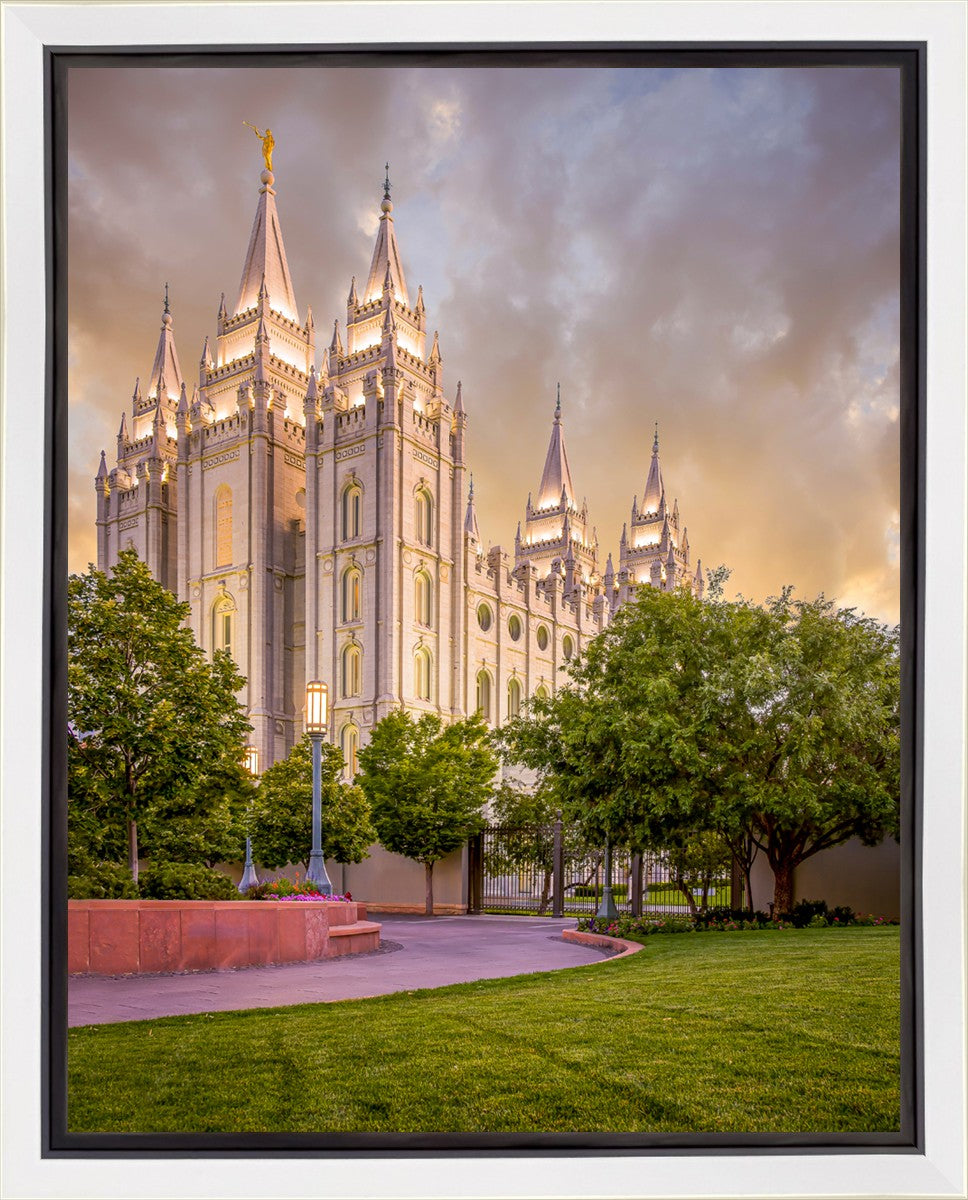 Salt Lake City Utah Eternal Glow