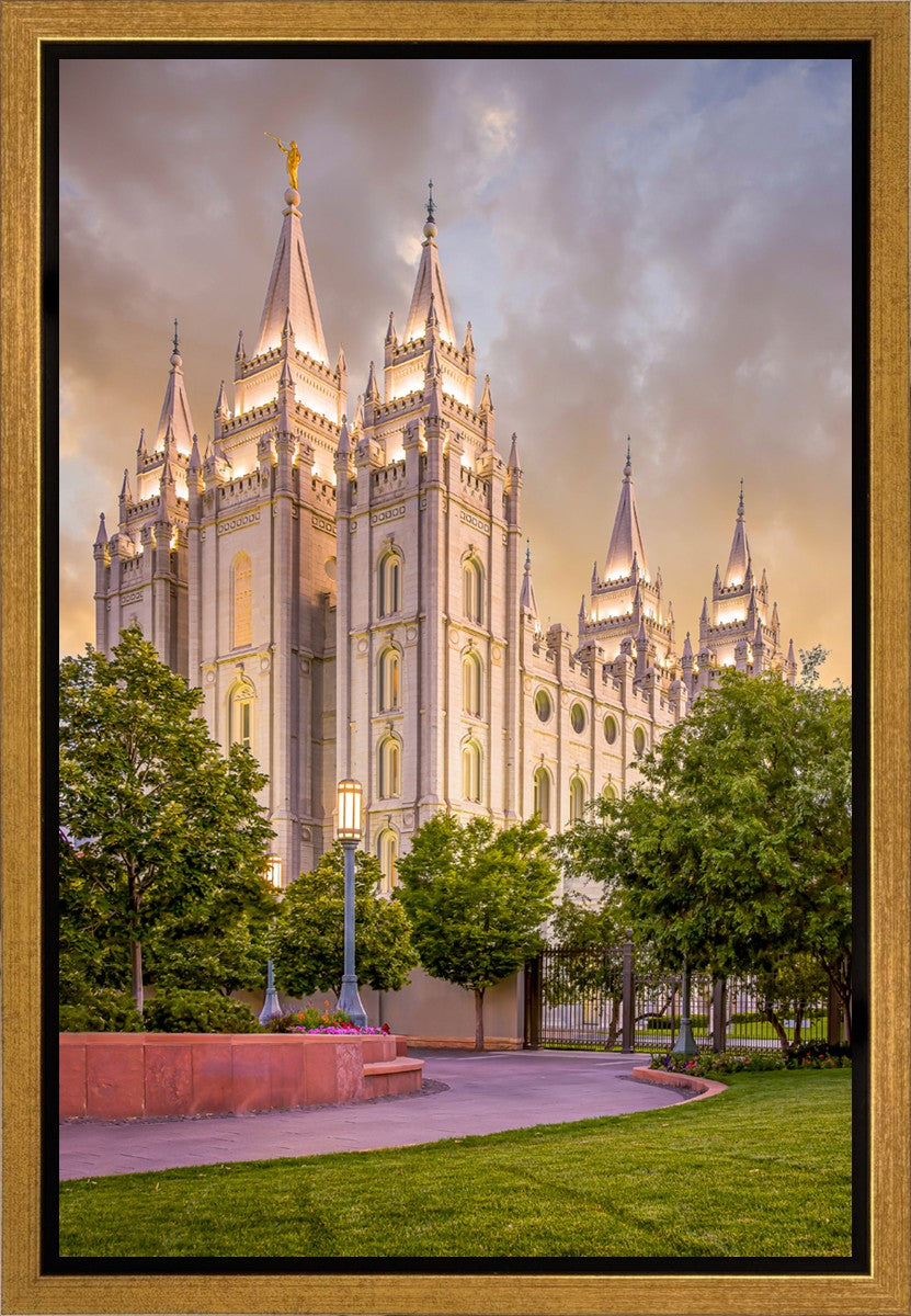 Salt Lake City Utah Eternal Glow