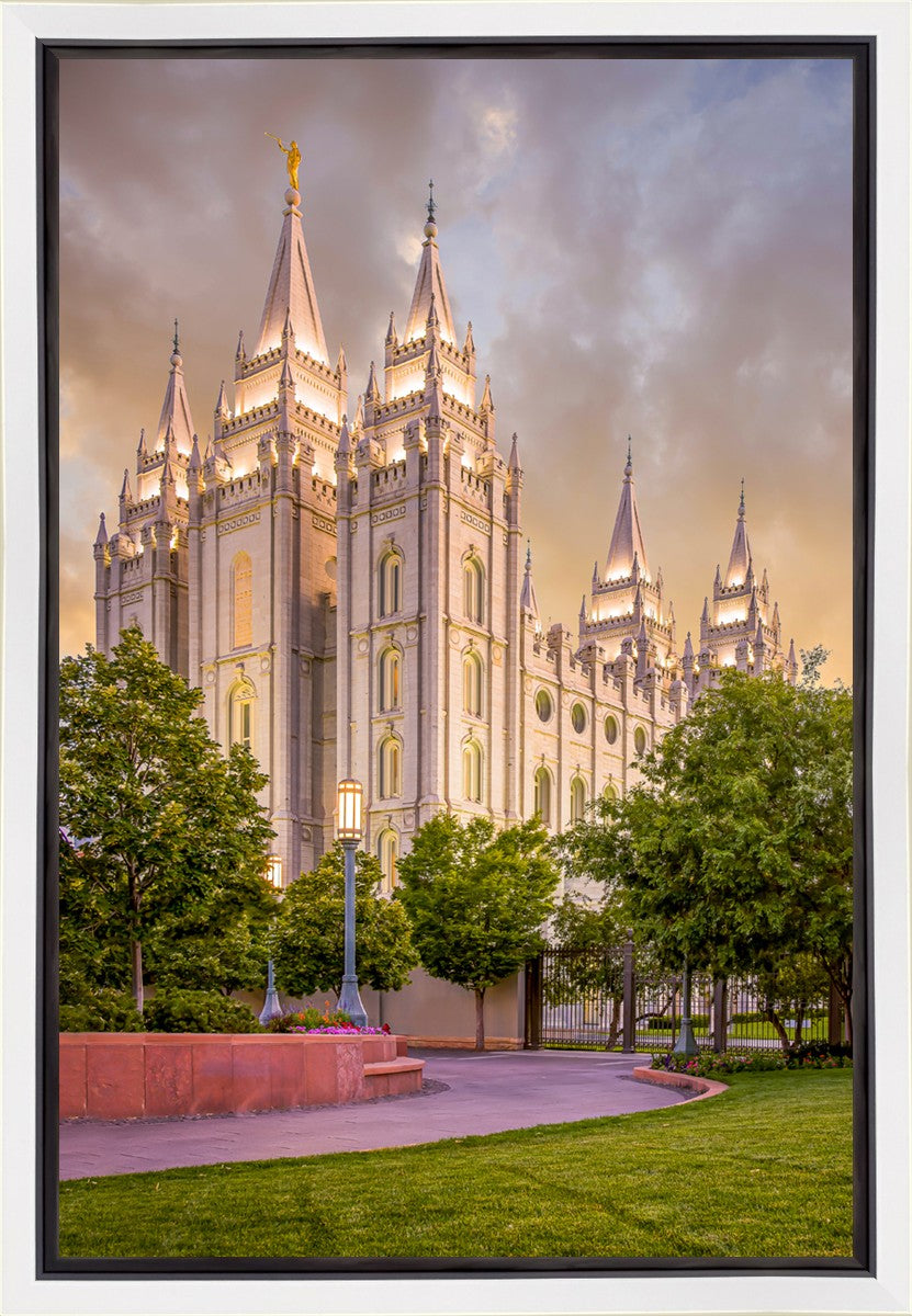 Salt Lake City Utah Eternal Glow