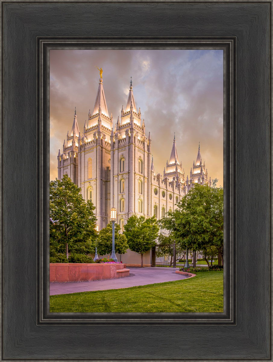 Salt Lake City Utah Eternal Glow