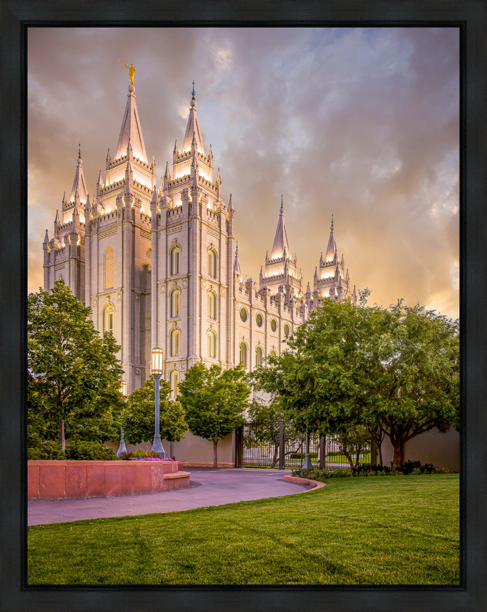 Salt Lake City Utah Eternal Glow