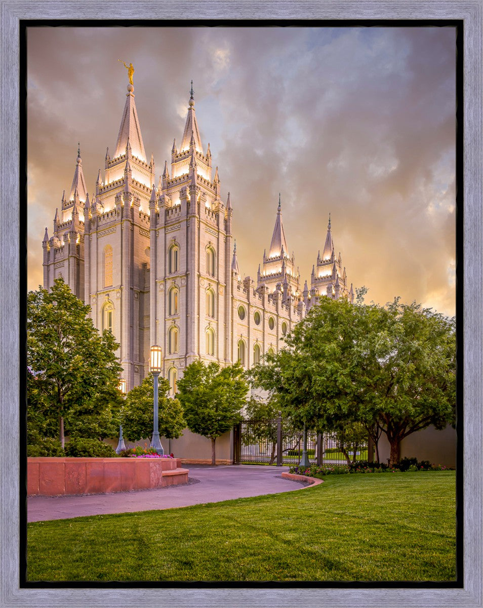 Salt Lake City Utah Eternal Glow