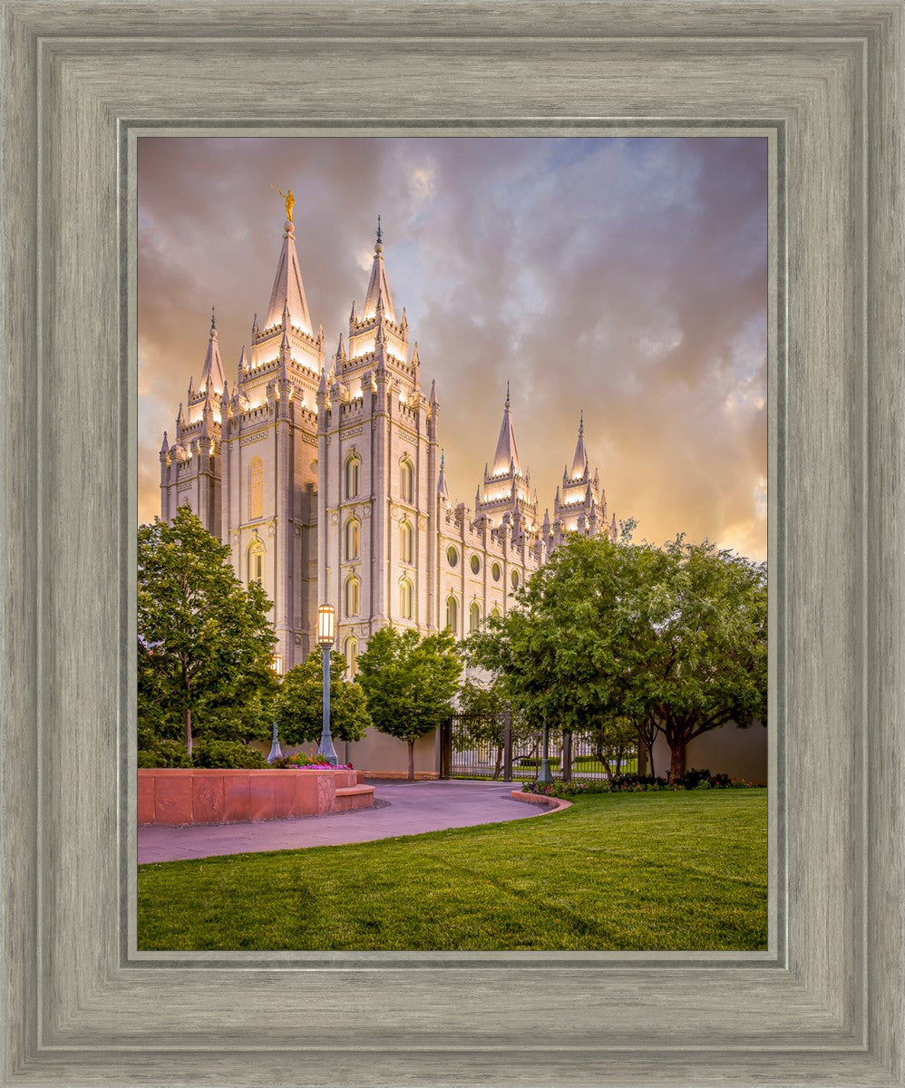 Salt Lake City Utah Eternal Glow