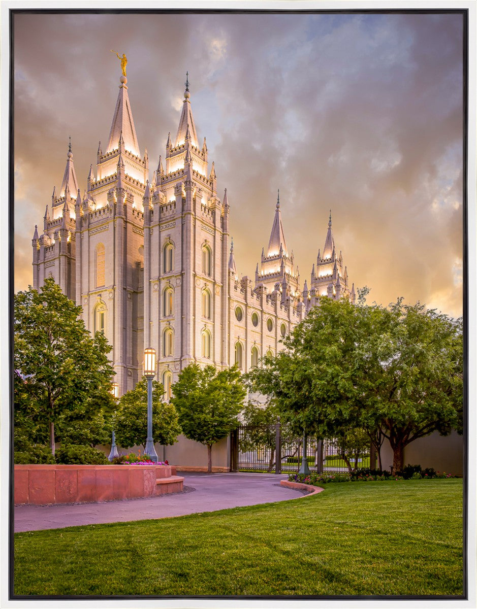 Salt Lake City Utah Eternal Glow
