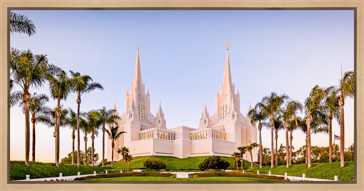 San Diego California Glow