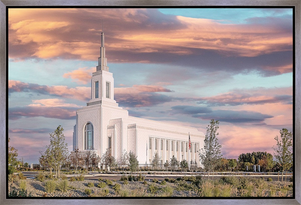 Burley Idaho Sunrise Glow