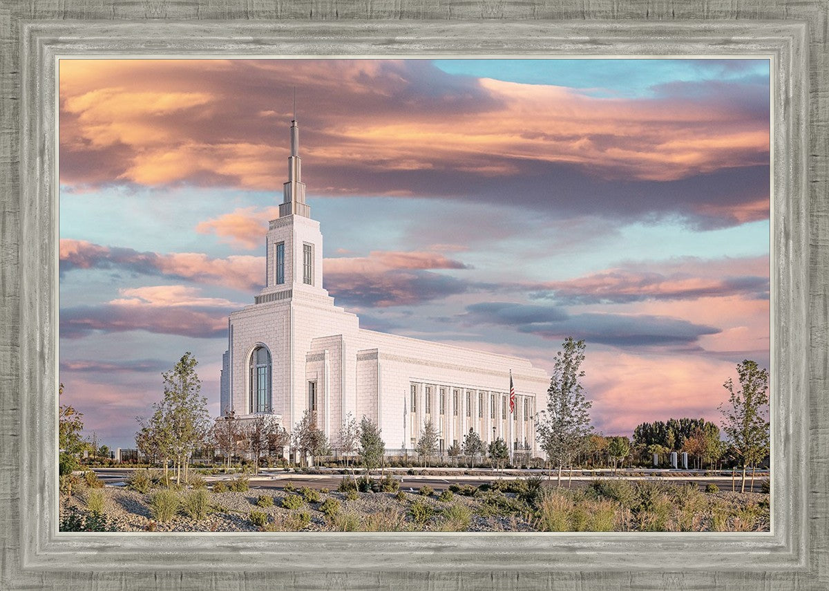 Burley Idaho Sunrise Glow