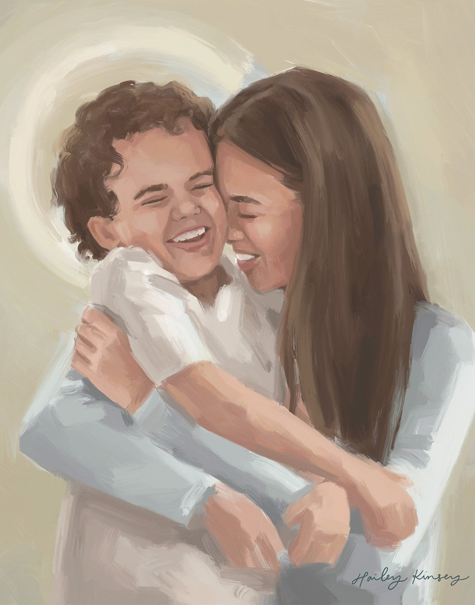 He is My Light Gallery Wrap