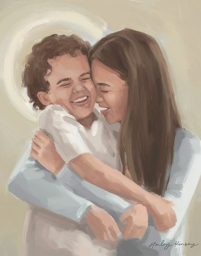 He is My Light Gallery Wrap