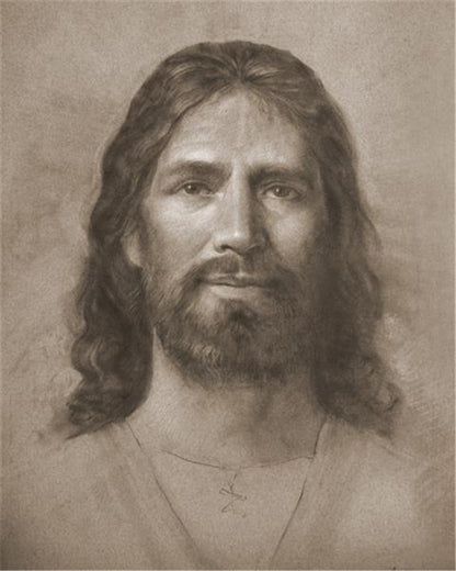 Christ Head Study Gallery Wrap