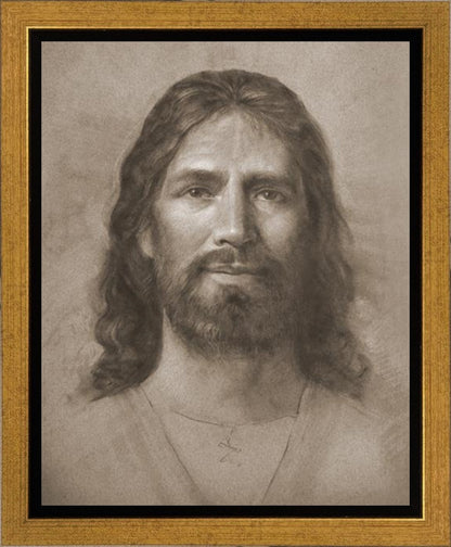 Christ Head Study Gallery Wrap
