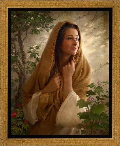 Mary Kept All Of These Things And Pondered Them In Her Heart Gallery Wrap