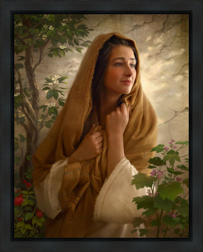 Mary Kept All Of These Things And Pondered Them In Her Heart Gallery Wrap
