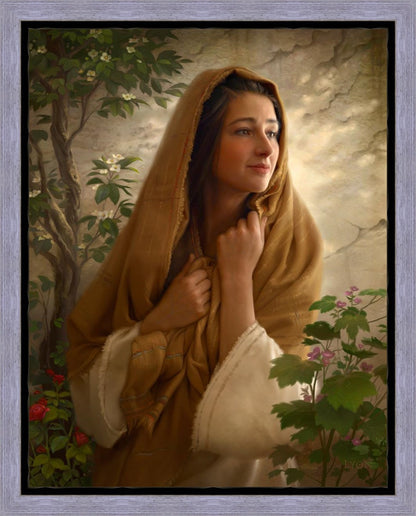 Mary Kept All Of These Things And Pondered Them In Her Heart Gallery Wrap