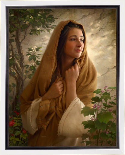 Mary Kept All Of These Things And Pondered Them In Her Heart Gallery Wrap