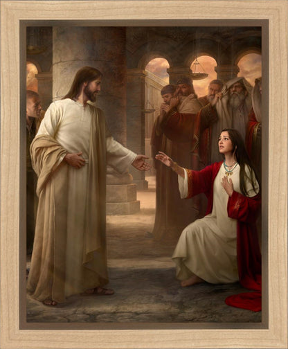Though Your Sins be as Scarlet Gallery Wrap