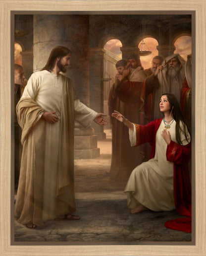 Though Your Sins be as Scarlet Gallery Wrap