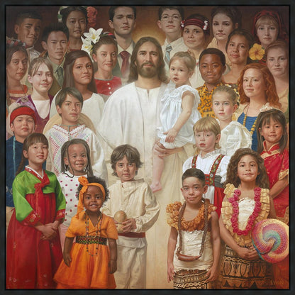 I Am A Child of God Large Wall Art Gallery Wrap
