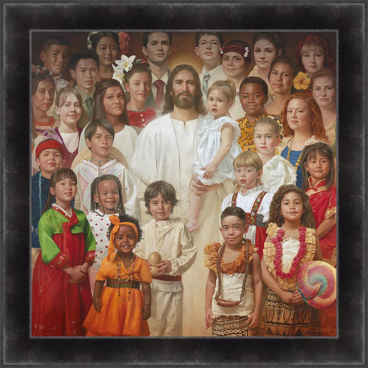 I Am A Child of God Large Wall Art