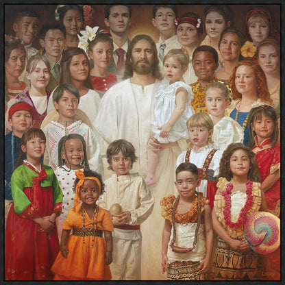 I Am A Child of God Large Wall Art Gallery Wrap