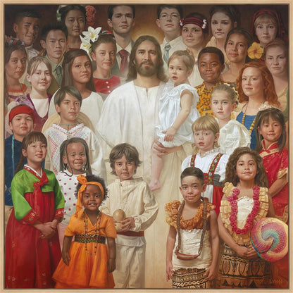 I Am A Child of God Large Wall Art Gallery Wrap