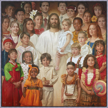 I Am A Child of God Large Wall Art Gallery Wrap