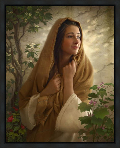 Mary Kept All Of These Things And Pondered Them In Her Heart Gallery Wrap