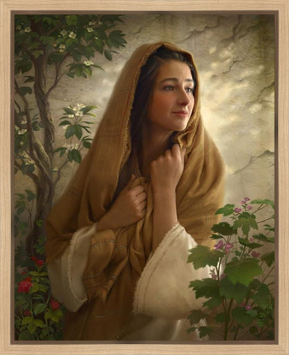 Mary Kept All Of These Things And Pondered Them In Her Heart Gallery Wrap