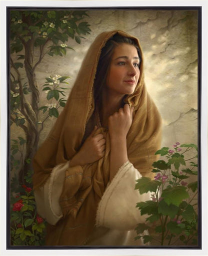 Mary Kept All Of These Things And Pondered Them In Her Heart Gallery Wrap