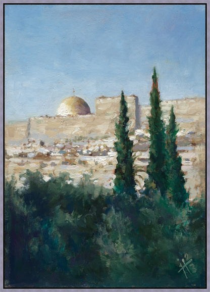 Jerusalem Large Wall Art Gallery Wrap