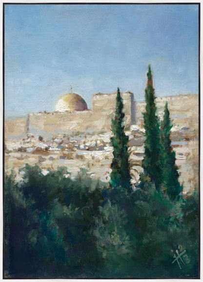 Jerusalem Large Wall Art Gallery Wrap
