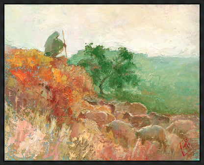Guarding The Flock Gallery Wrap
