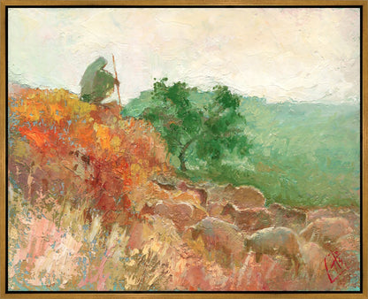 Guarding The Flock Gallery Wrap