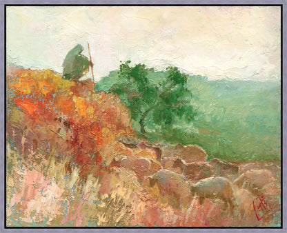 Guarding The Flock Gallery Wrap