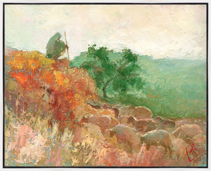 Guarding The Flock Gallery Wrap