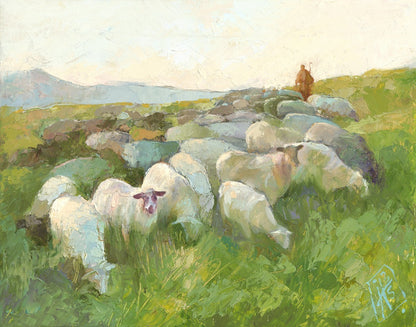 In The Care of The Shepherd Gallery Wrap