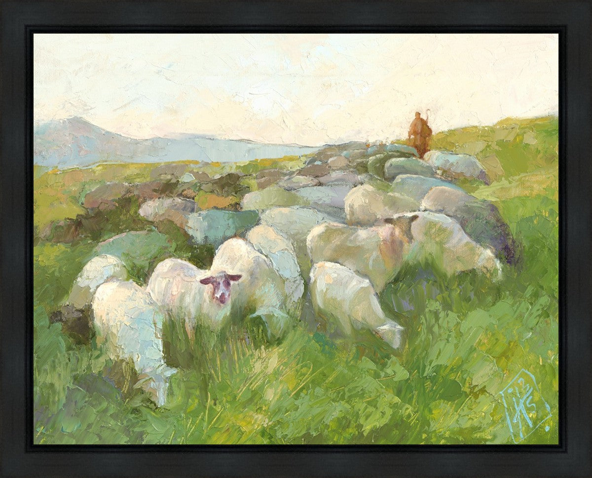 In The Care of The Shepherd Gallery Wrap
