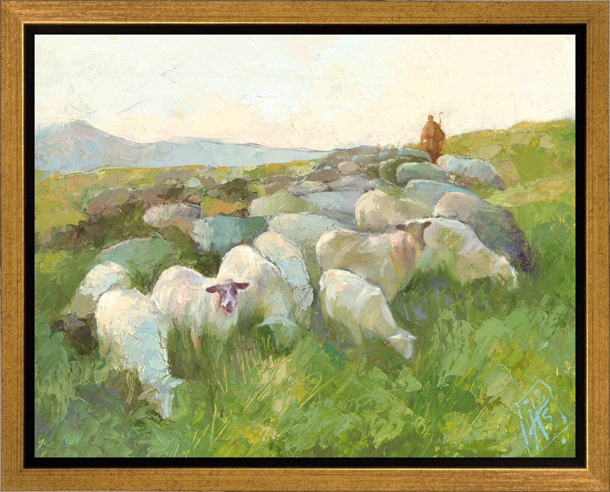 In The Care of The Shepherd Gallery Wrap